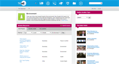 Desktop Screenshot of environment.tiged.org