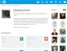 Tablet Screenshot of demo.tiged.org