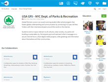 Tablet Screenshot of nycparks.tiged.org