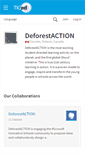 Mobile Screenshot of deforestaction.tiged.org