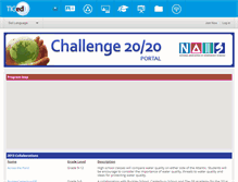 Tablet Screenshot of challenge2020.tiged.org