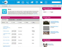 Tablet Screenshot of media.tiged.org
